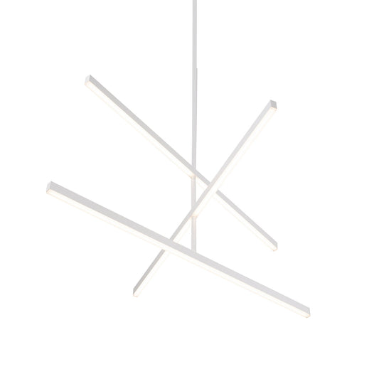 Kuzco Vega white chandelier CH10345-WH