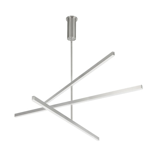 Kuzco Vega brushed nickel [universal voltage] chandelier CH10356-BN