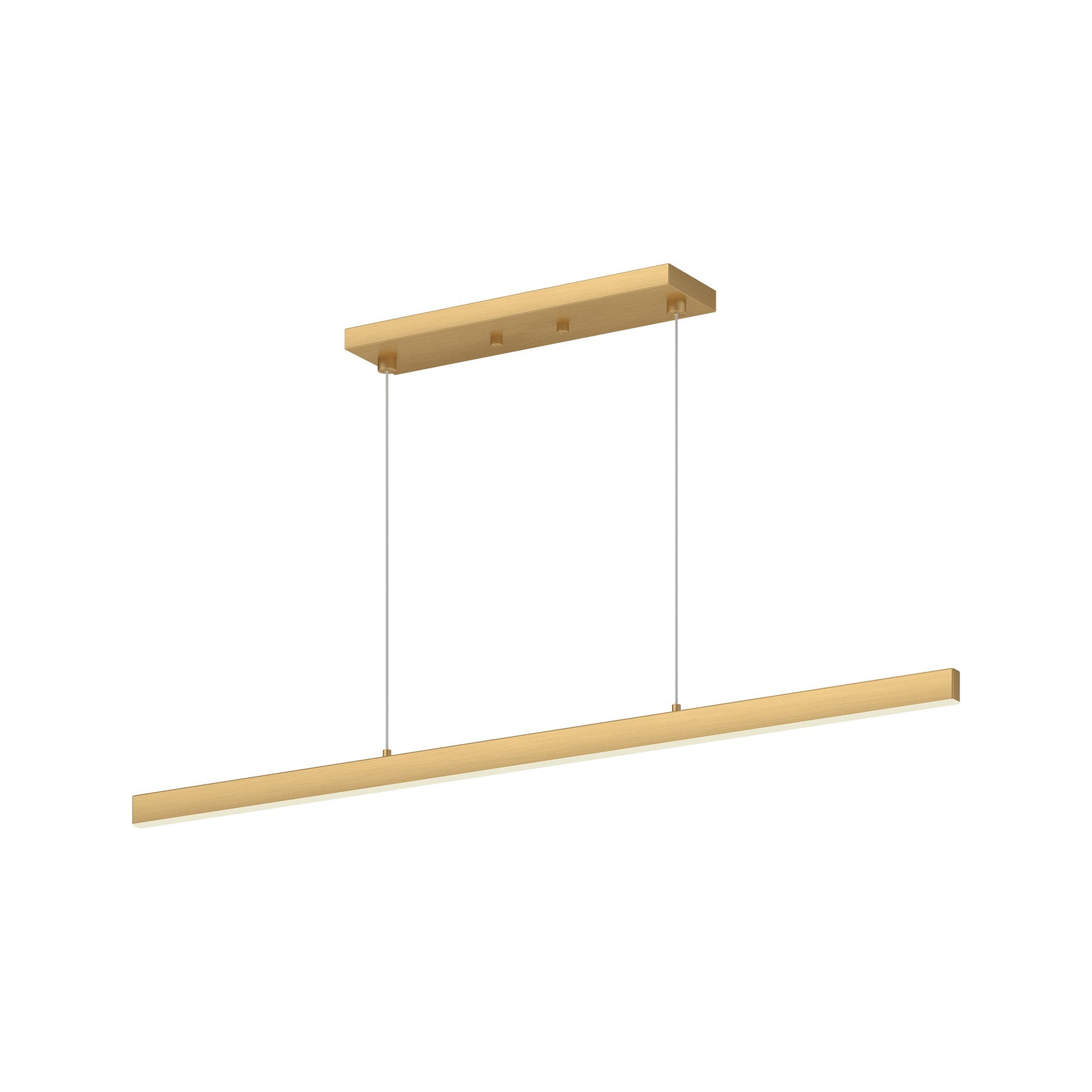 Kuzco Vega brushed gold linear pendant LP10345-BG