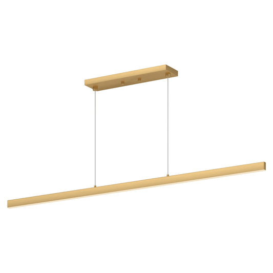 Kuzco Vega brushed gold linear pendant LP10356-BG