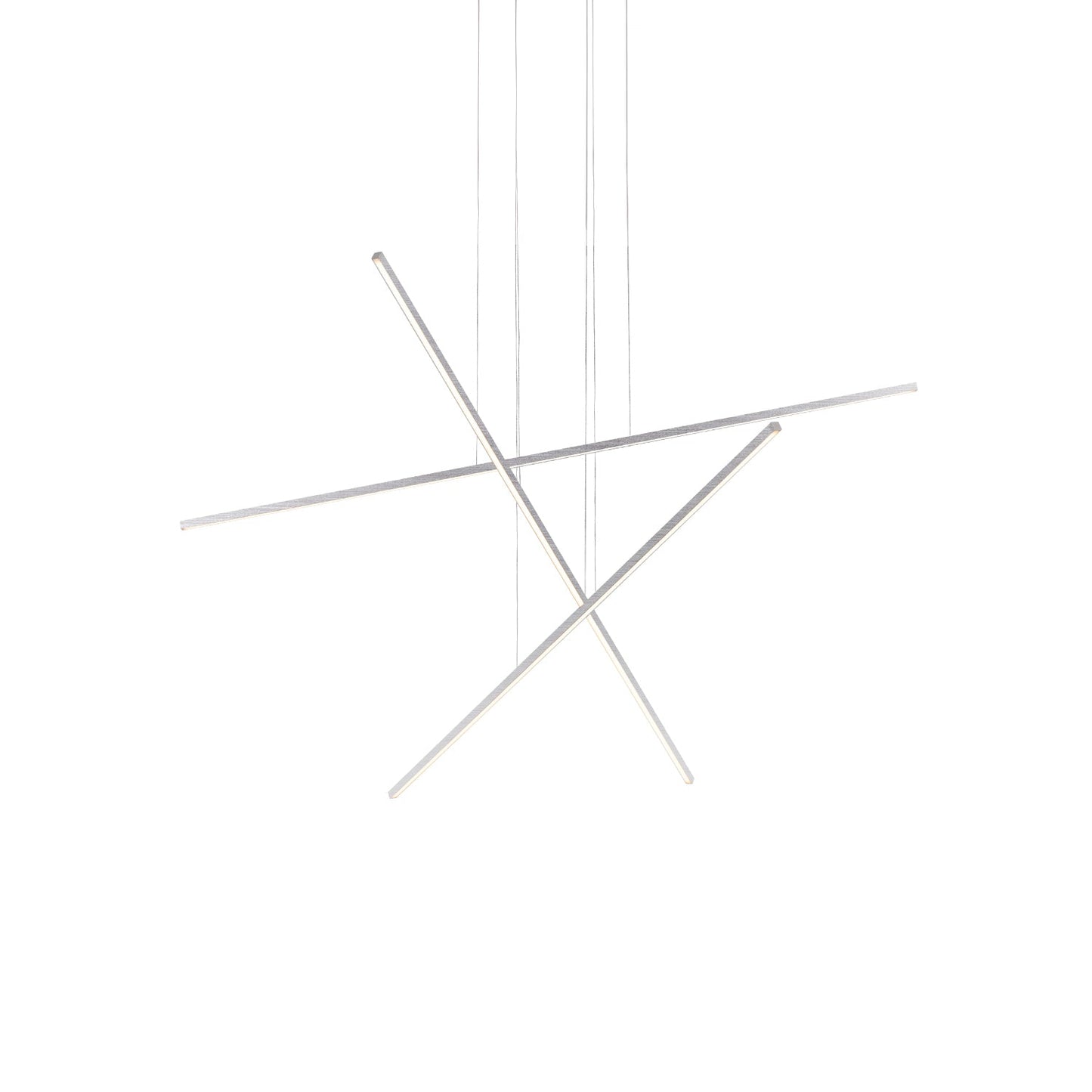 Kuzco Vega Minor brushed nickel multi-pendant MP18203-BN