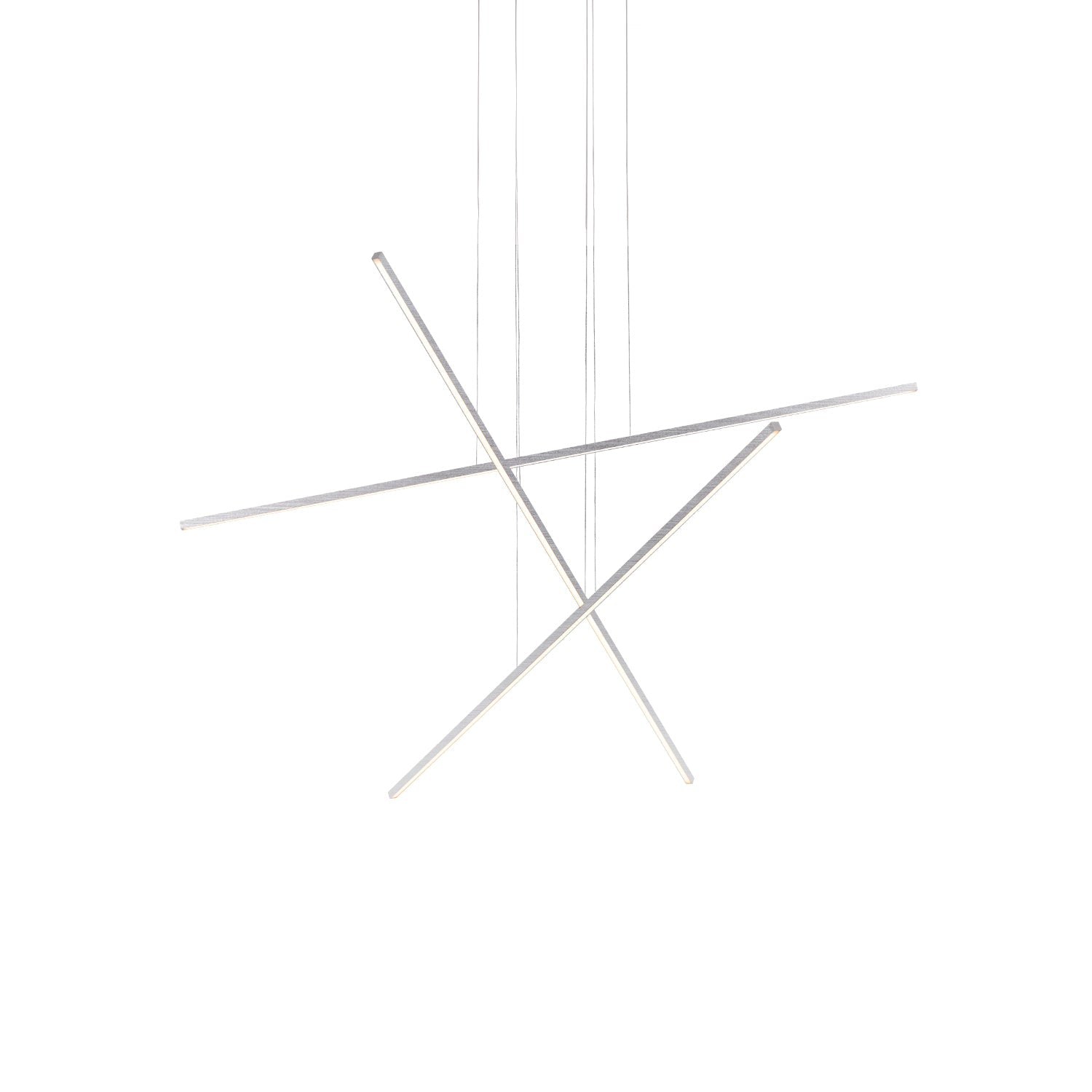Kuzco Vega Minor brushed nickel multi-pendant MP18203-BN