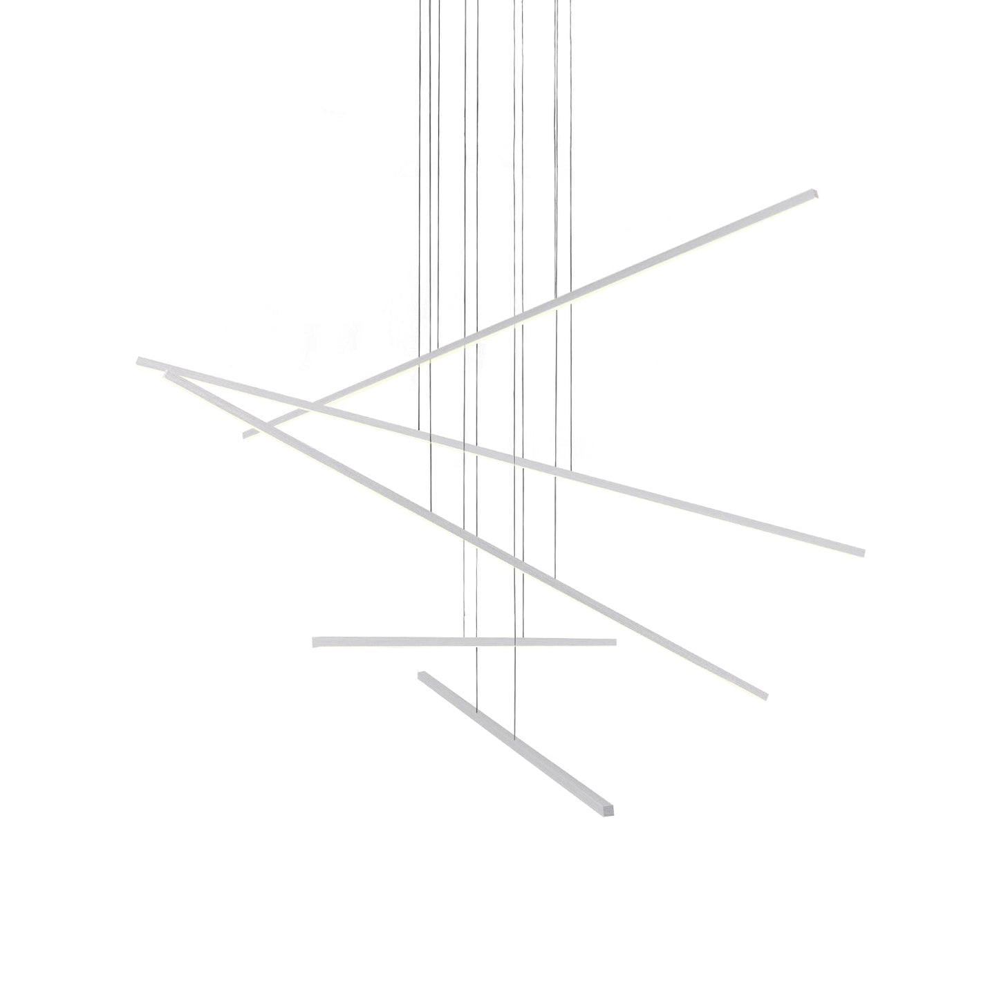 Kuzco Vega Minor brushed nickel multi-pendant MP18205-BN
