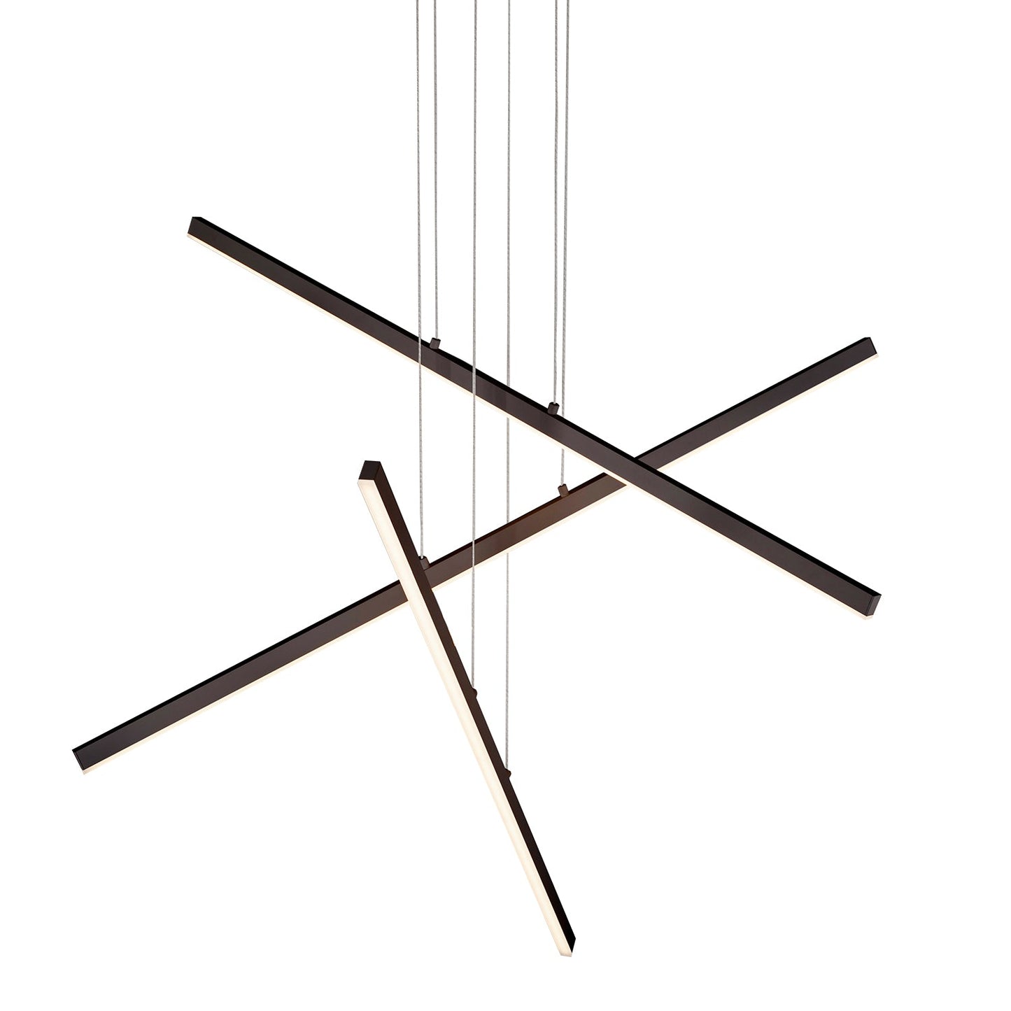 Kuzco Vega black multi-pendant MP10303-BK