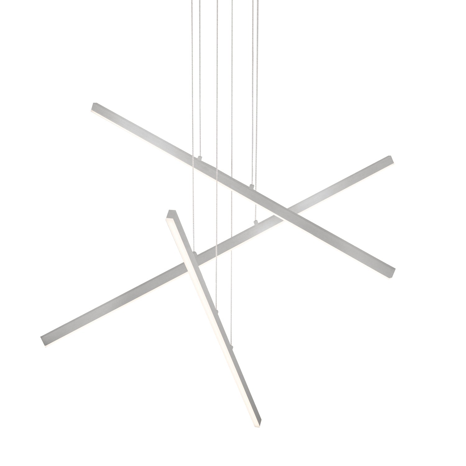 Kuzco Vega brushed nickel multi-pendant MP10303-BN