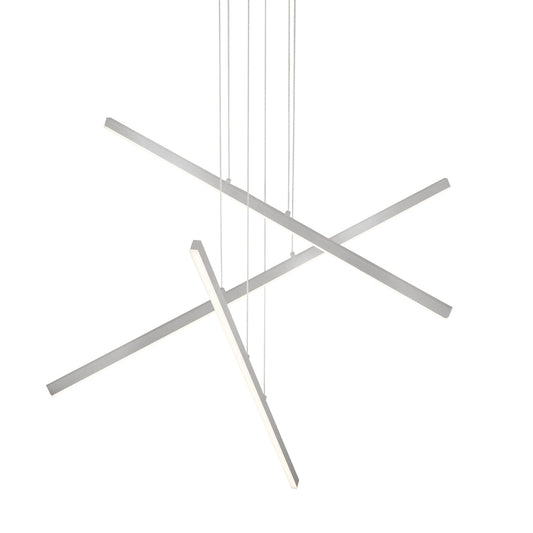 Kuzco Vega brushed nickel multi-pendant MP10303-BN