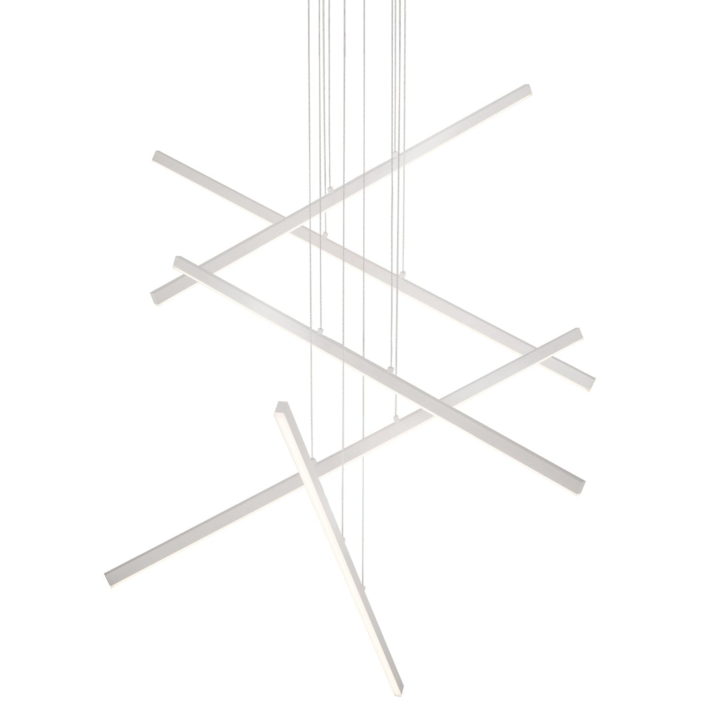 Kuzco Vega brushed nickel multi-pendant MP10305-BN
