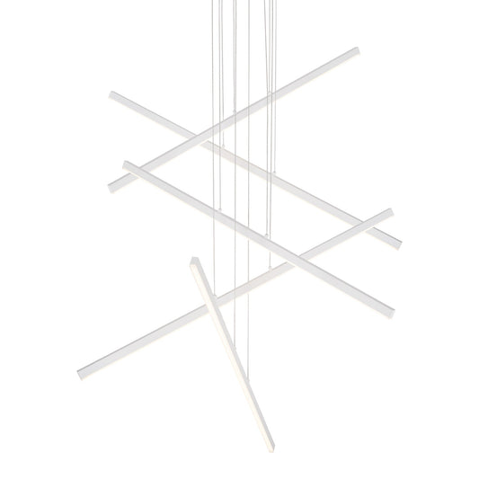 Kuzco Vega white multi-pendant MP10305-WH