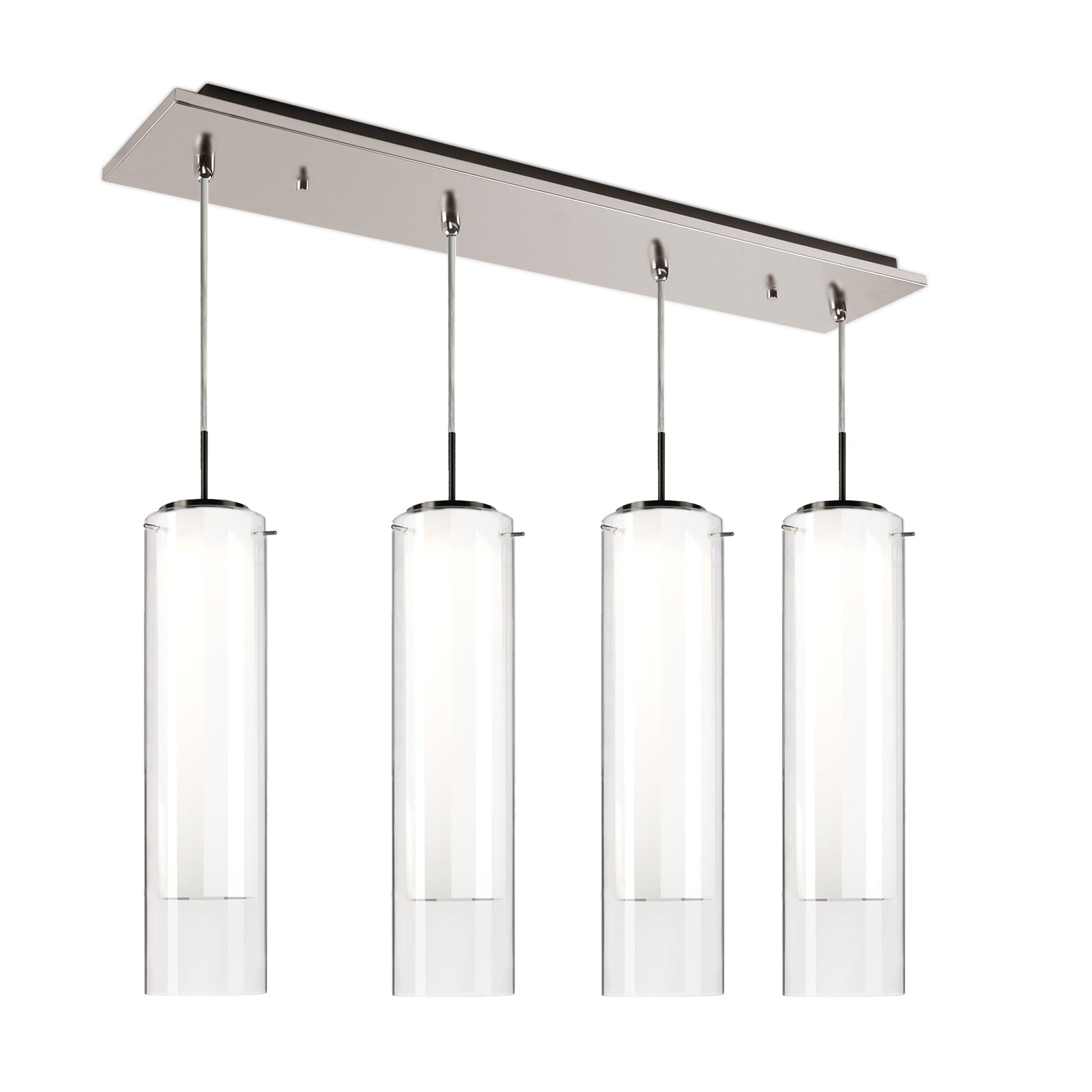 Kuzco Verona brushed nickel multi-pendant MP41305BN-04