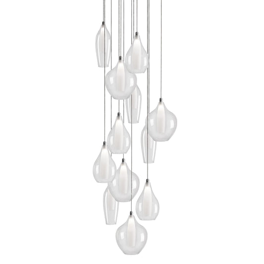 Kuzco Victoria chrome multi-pendant MP3012