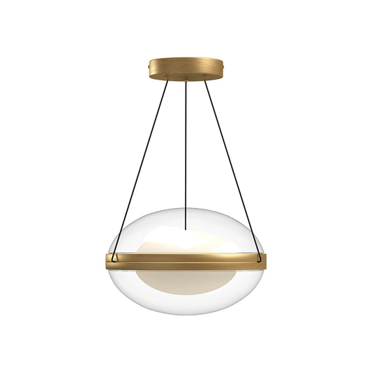 Kuzco Virgo brushed gold pendant PD76312-BG/OP