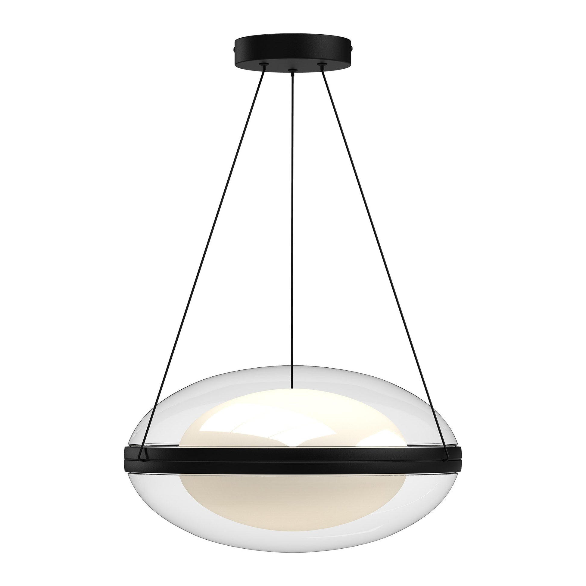Kuzco Virgo black pendant PD76316-BK/OP