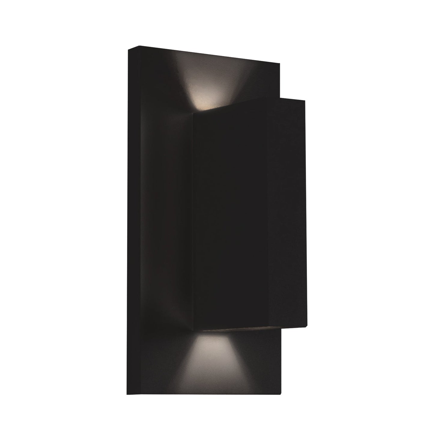 Kuzco Vista black exterior wall sconce EW22109-BK
