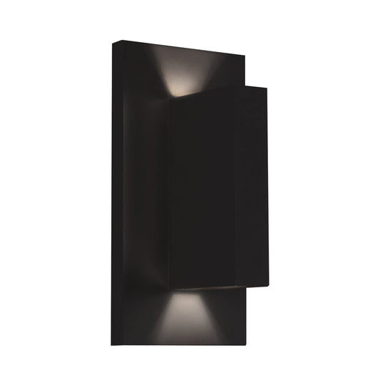 Kuzco Vista black exterior wall sconce EW22109-BK