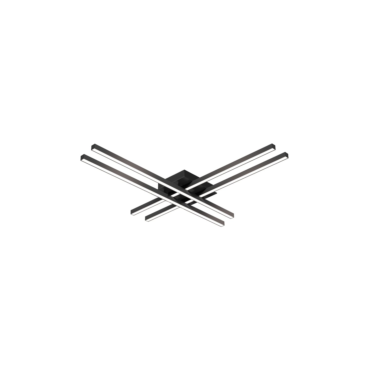 Kuzco Vega Minor black flush mount FM18232-BK