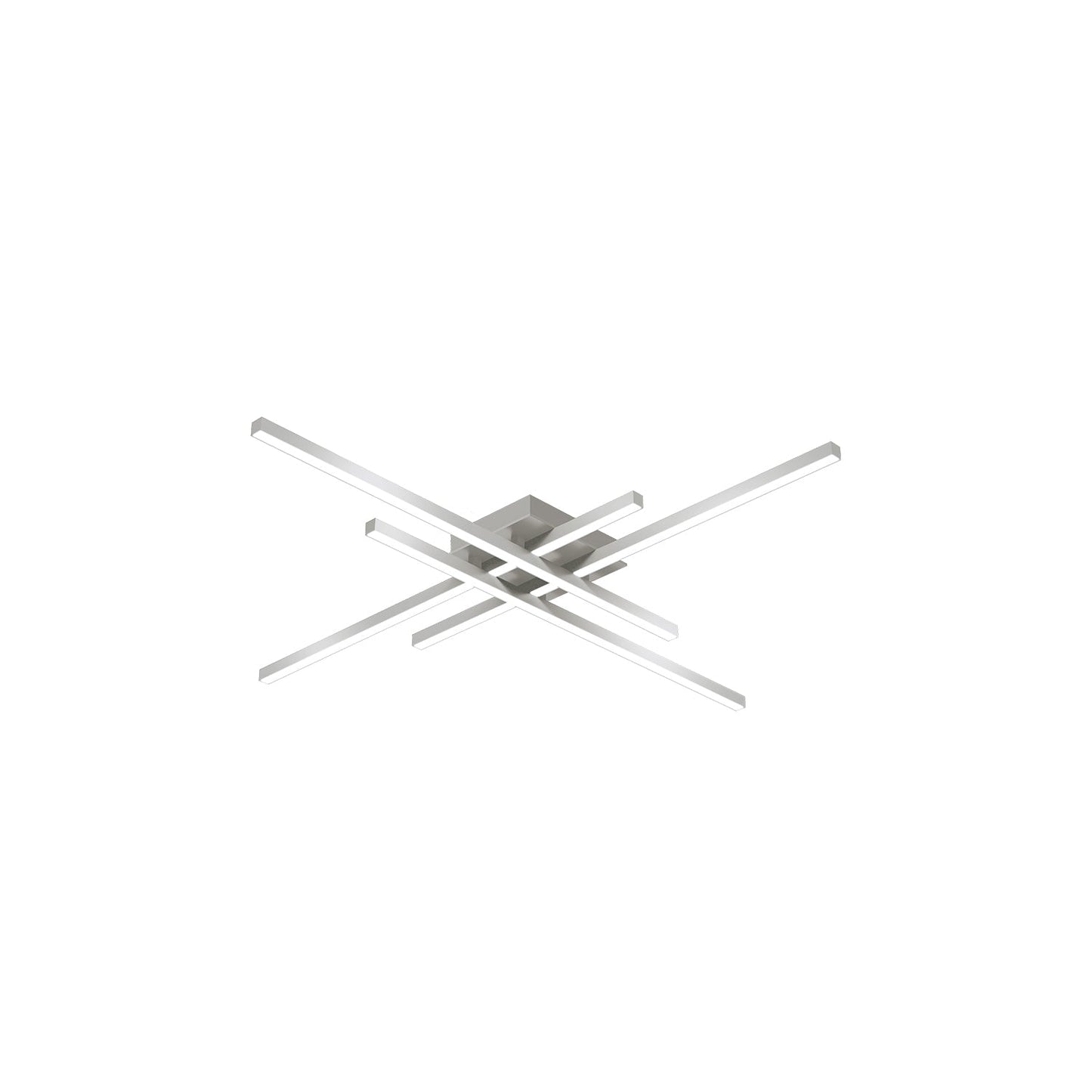 Kuzco Vega Minor brushed nickel flush mount FM18232-BN