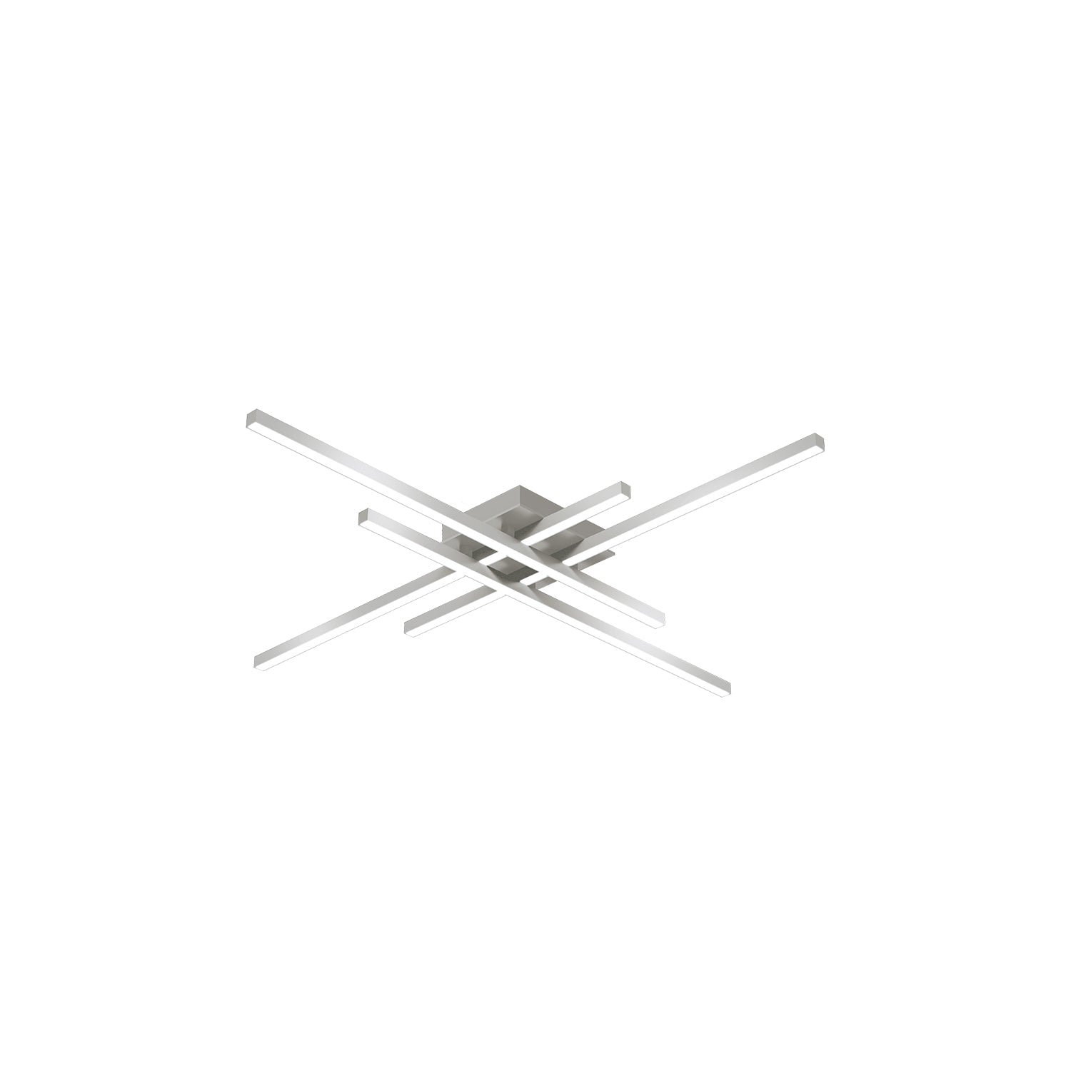 Kuzco Vega Minor brushed nickel flush mount FM18232-BN