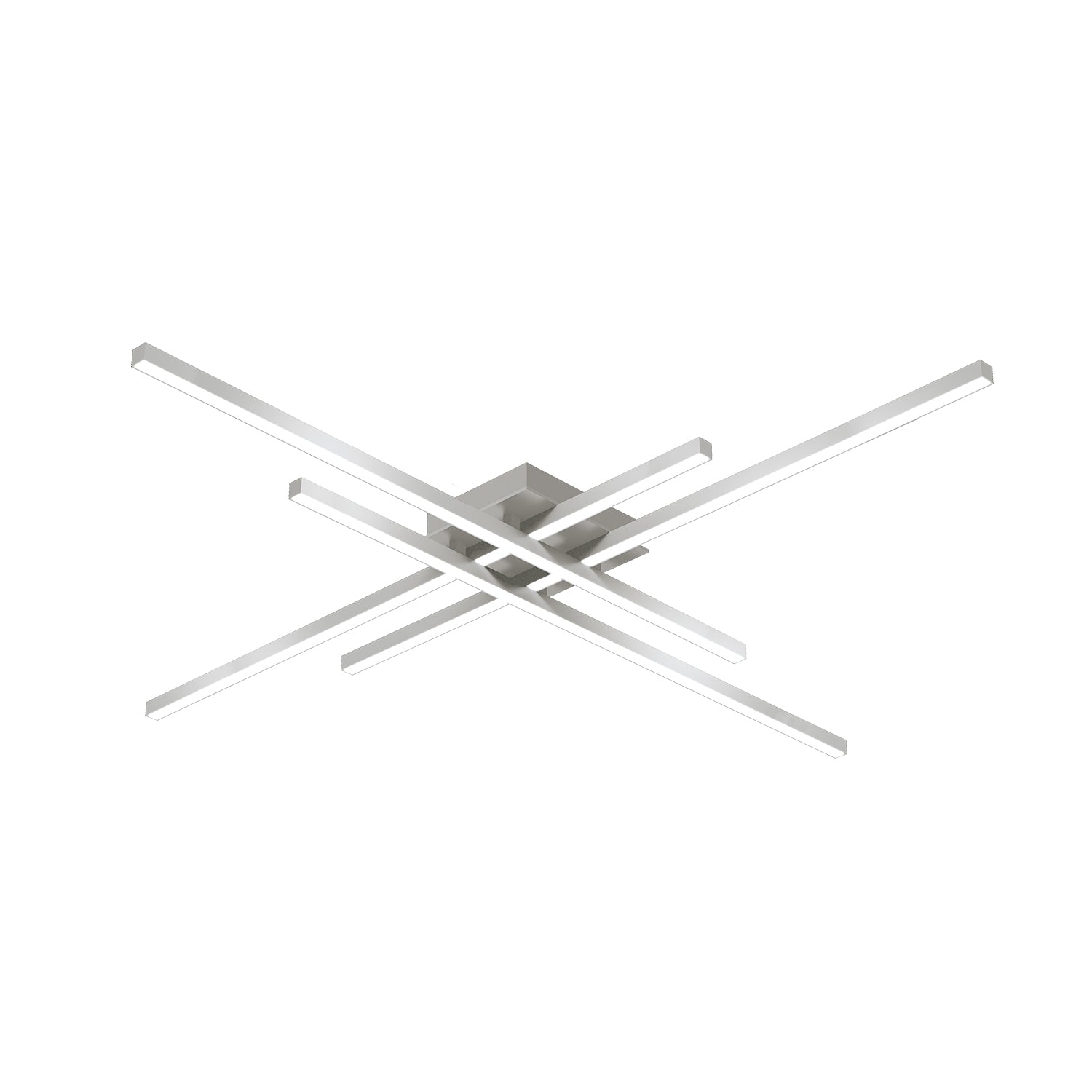 Kuzco Vega Minor brushed nickel flush mount FM18247-BN