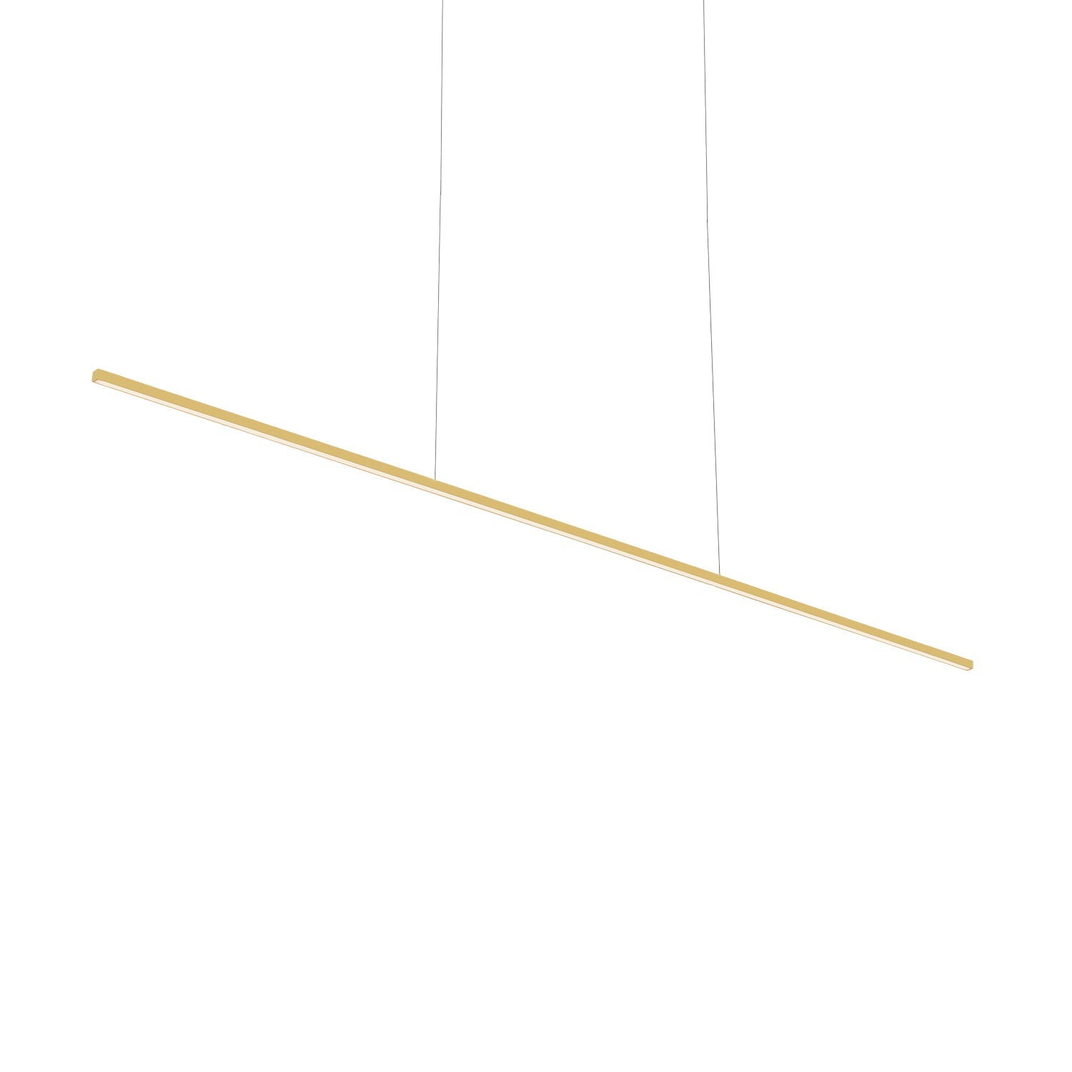 Kuzco Vega Minor brushed gold [universal voltage] linear pendant LP18260-BG-UNV