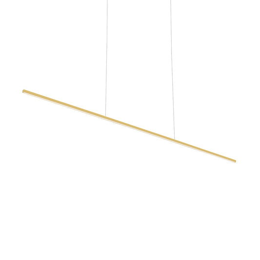 Kuzco Vega Minor brushed gold [universal voltage] linear pendant LP18260-BG-UNV