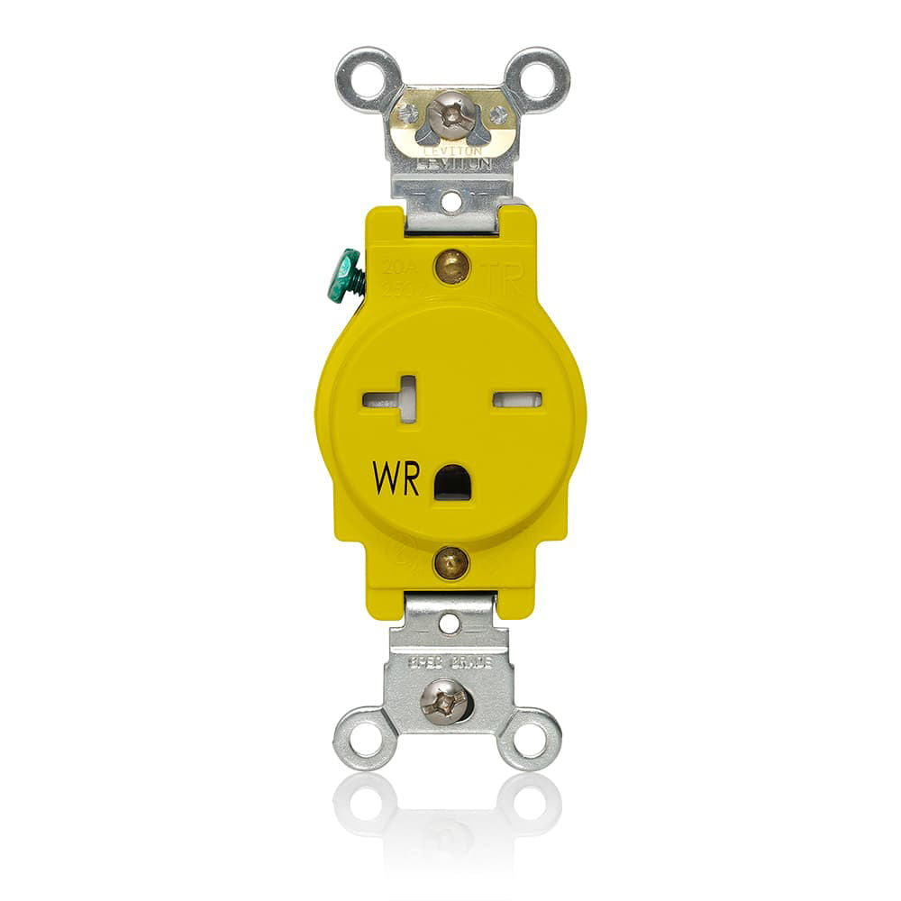 Leviton W5461-T0Y Receptacle