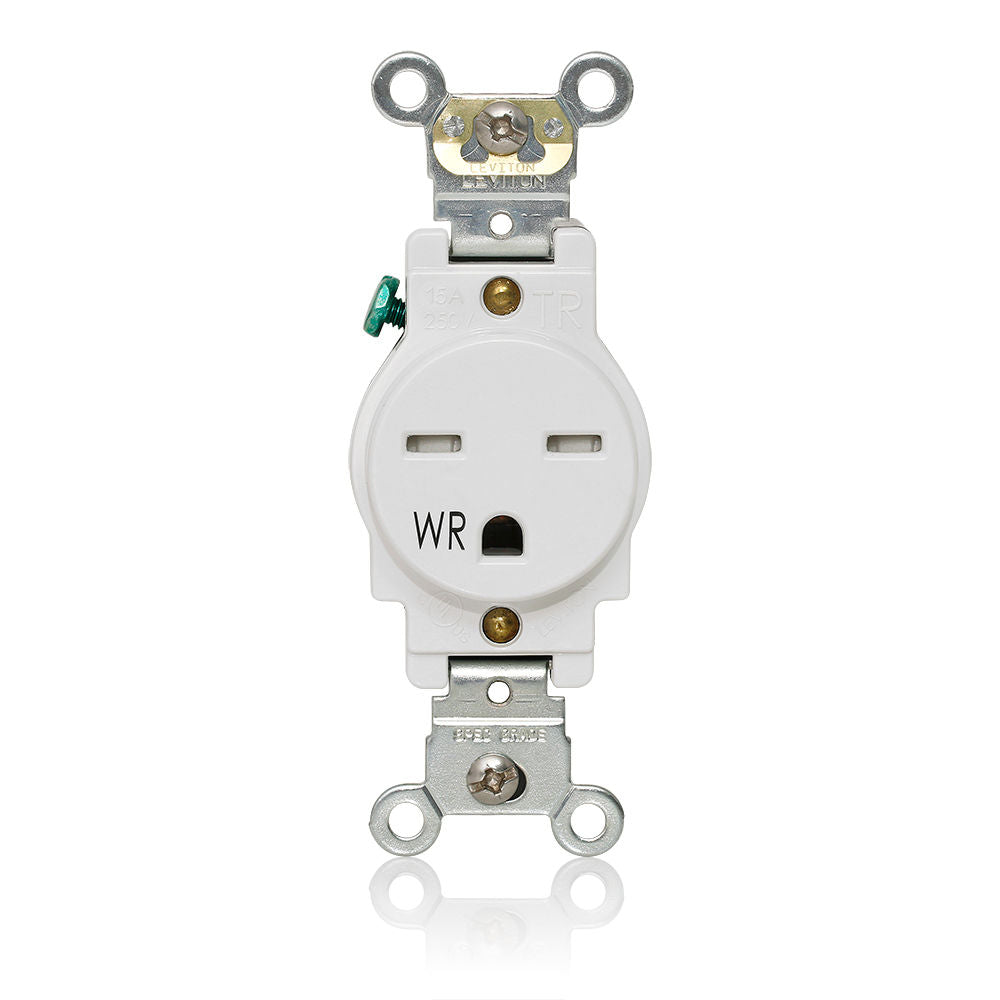 Leviton W5661-T0W Receptacle