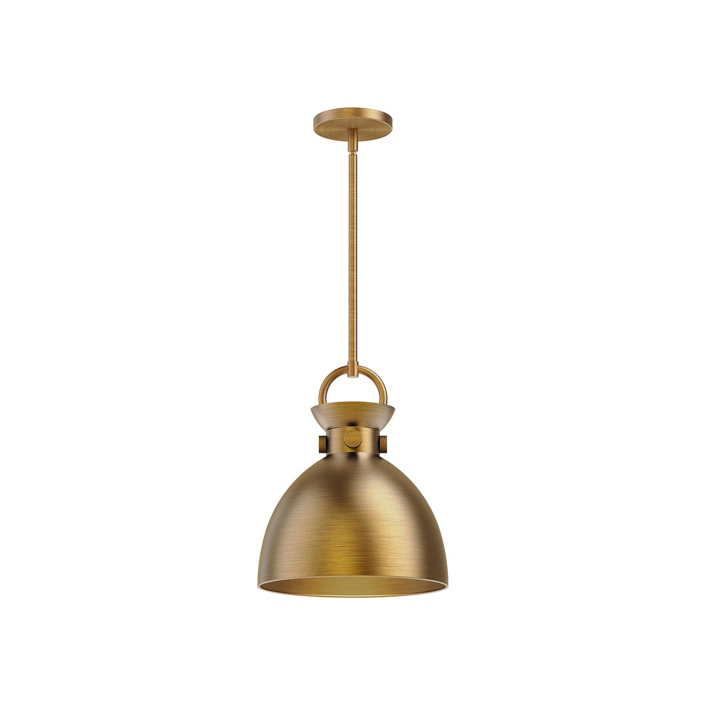 Alora Mood Waldo aged gold pendant PD411311AG