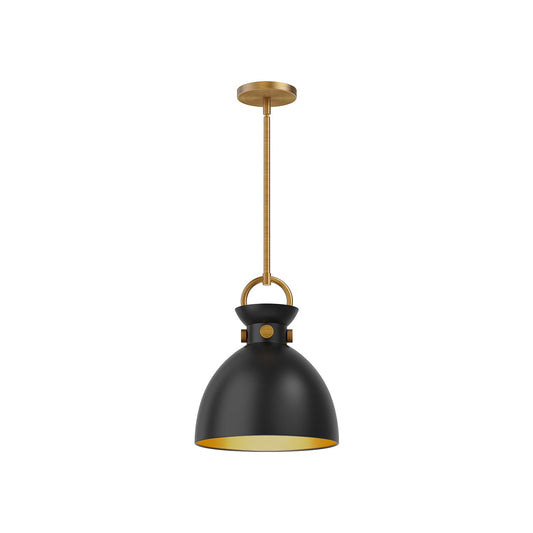 Alora Mood Waldo aged gold pendant PD411311AGMB