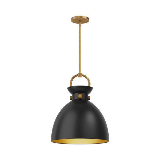 Alora Mood Waldo aged gold pendant PD411314AGMB