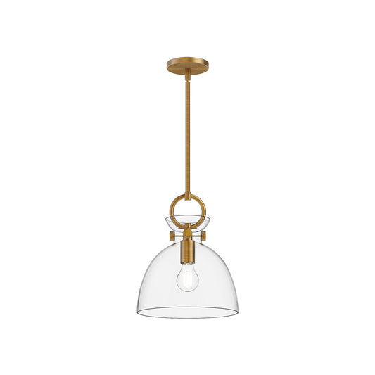 Alora Mood Waldo aged gold pendant PD411811AGCL