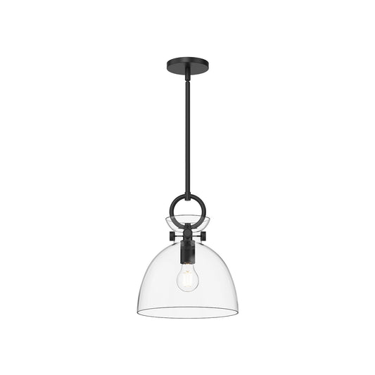 Alora Mood Waldo matte black pendant PD411811MBCL