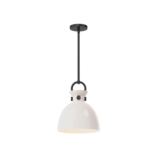 Alora Mood Waldo matte black pendant PD411811MBGO