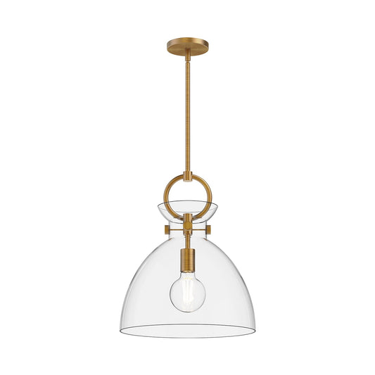 Alora Mood Waldo aged gold pendant PD411814AGCL