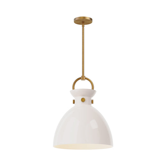 Alora Mood Waldo aged gold pendant PD411814AGGO