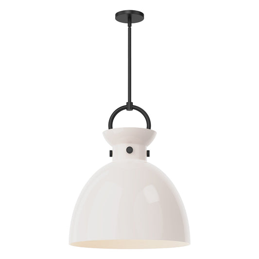 Alora Mood Waldo matte black pendant PD411818MBGO