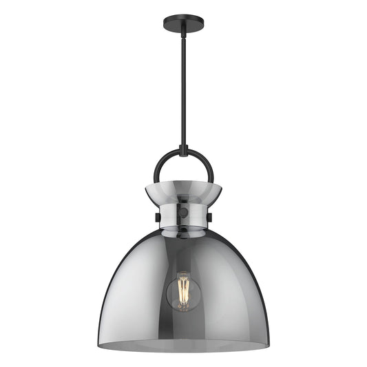 Alora Mood Waldo matte black pendant PD411818MBSM