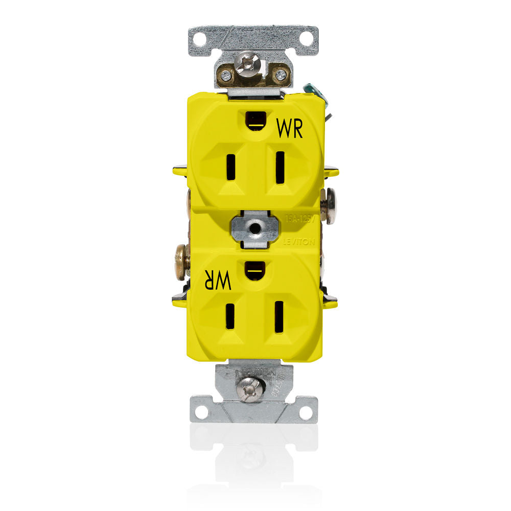 Leviton WBR15-Y Receptacle