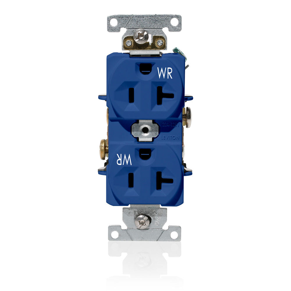 Leviton WBR20-BU Receptacle