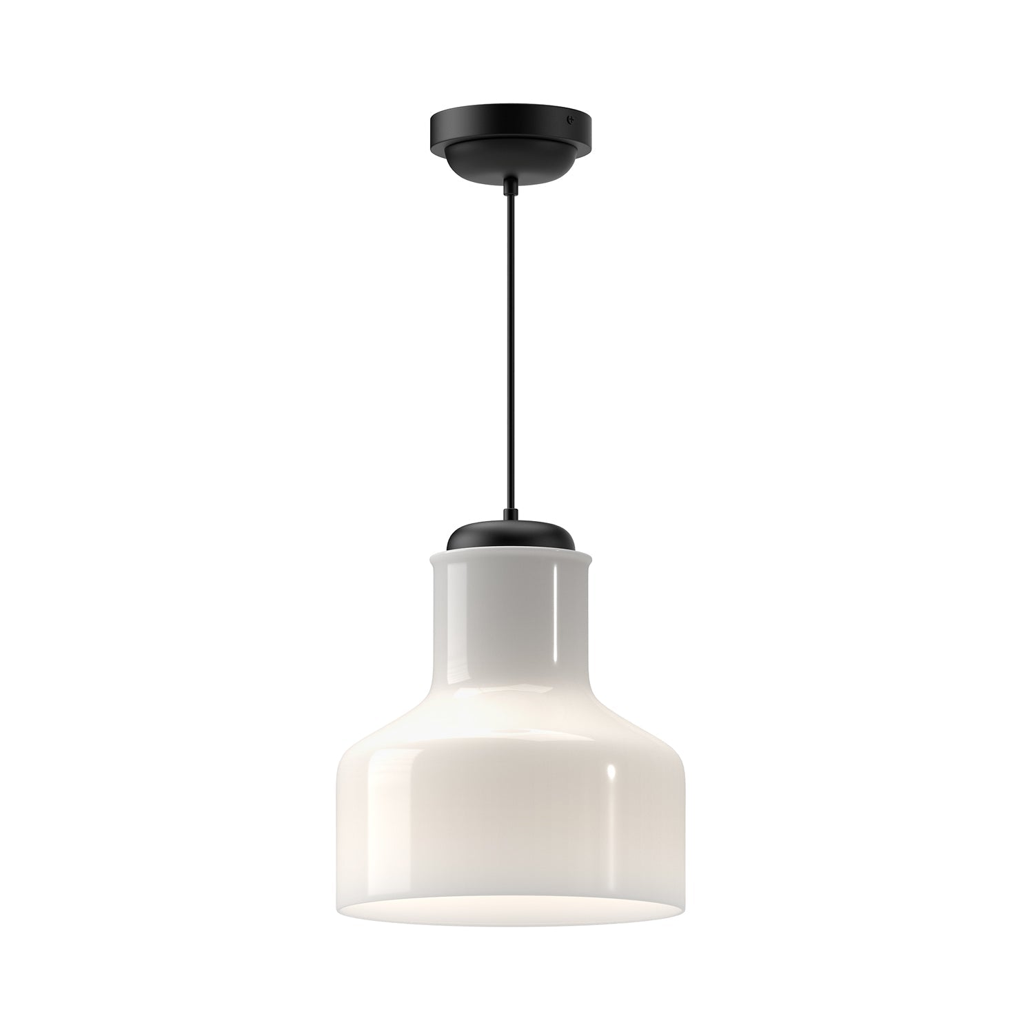 Alora Mood Westlake glossy opal glass pendant PD540411MBGO