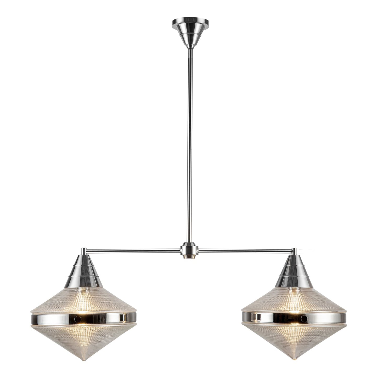 Alora Willard polished nickel linear pendant LP348241PNPG