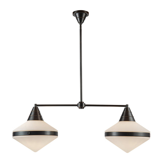 Alora Willard urban bronze linear pendant LP348241UBOP