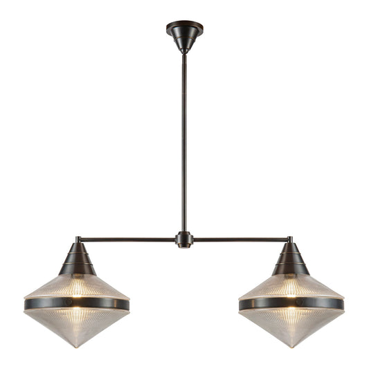 Alora Willard urban bronze linear pendant LP348241UBPG