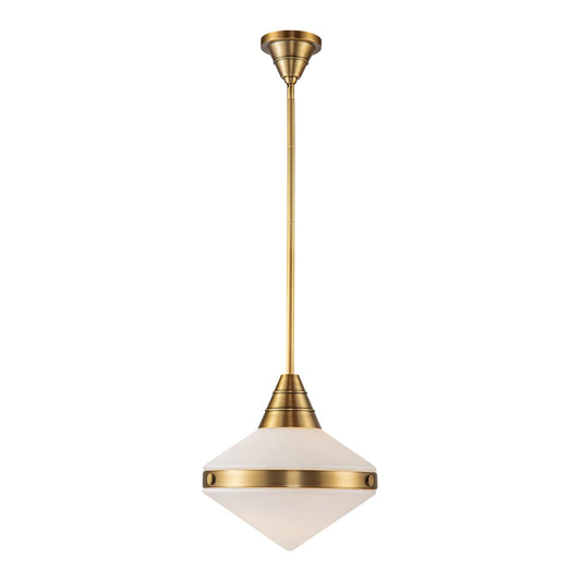 Alora Willard vintage brass pendant PD348114VBOP