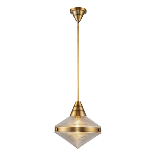 Alora Willard vintage brass pendant PD348114VBPG