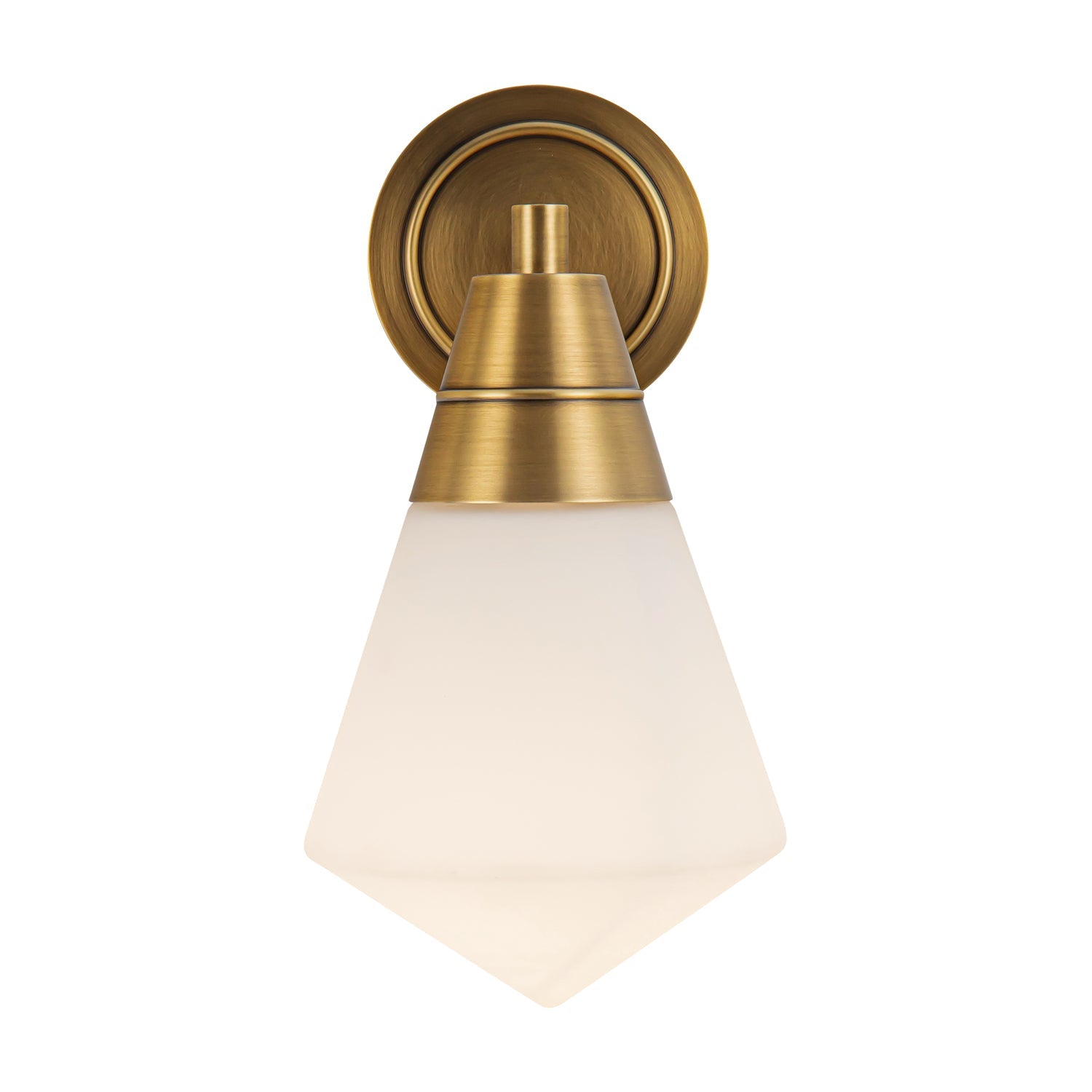 Alora Willard vintage brass vanity light WV348106VBOP