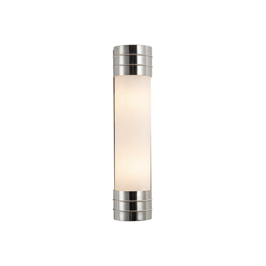 Alora Willard polished nickel vanity light WV348218PNOP