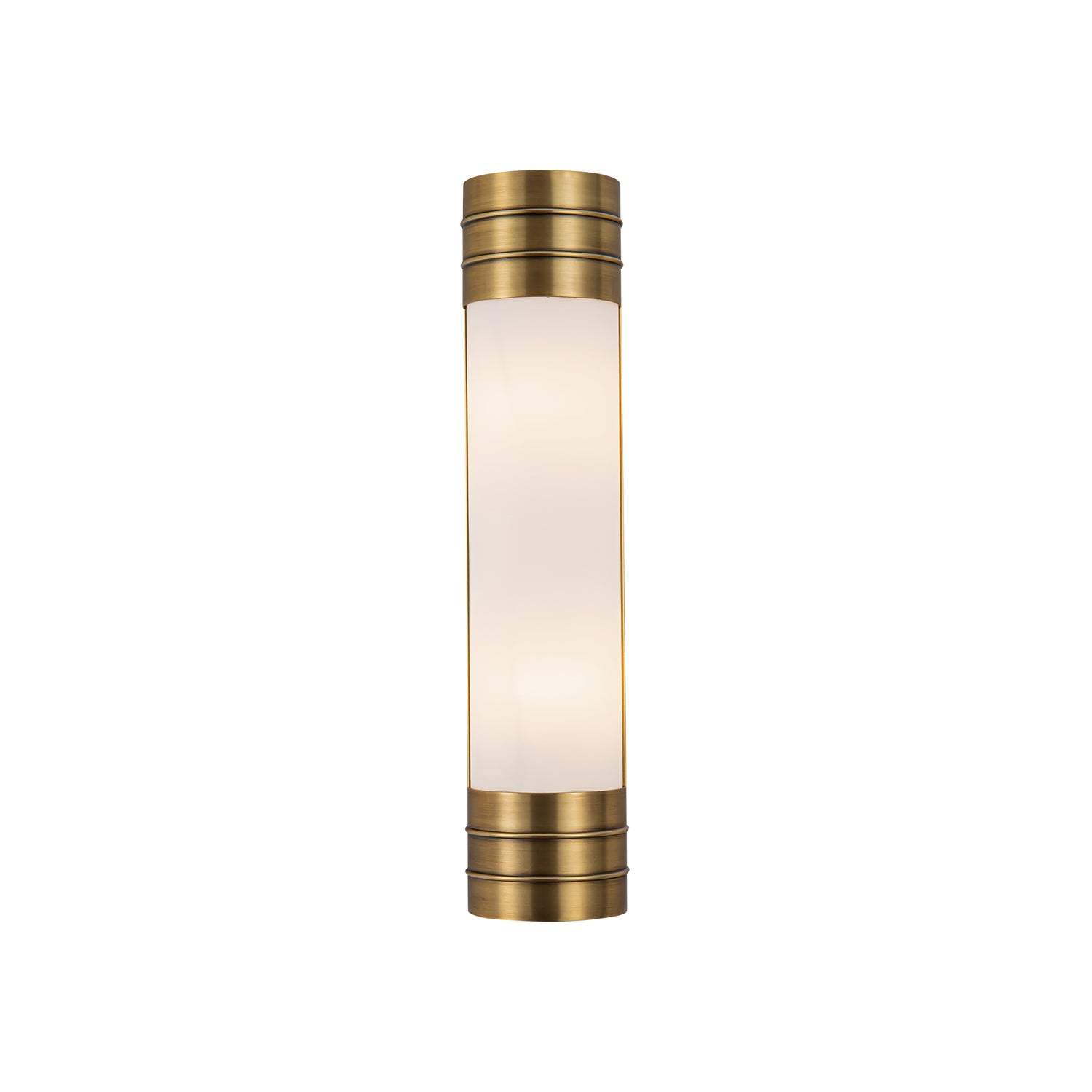 Alora Willard vintage brass vanity light WV348218VBOP