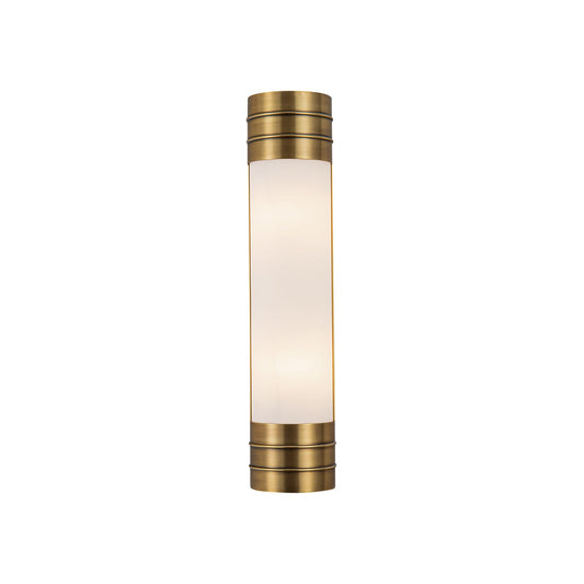 Alora Willard vintage brass vanity light WV348218VBOP