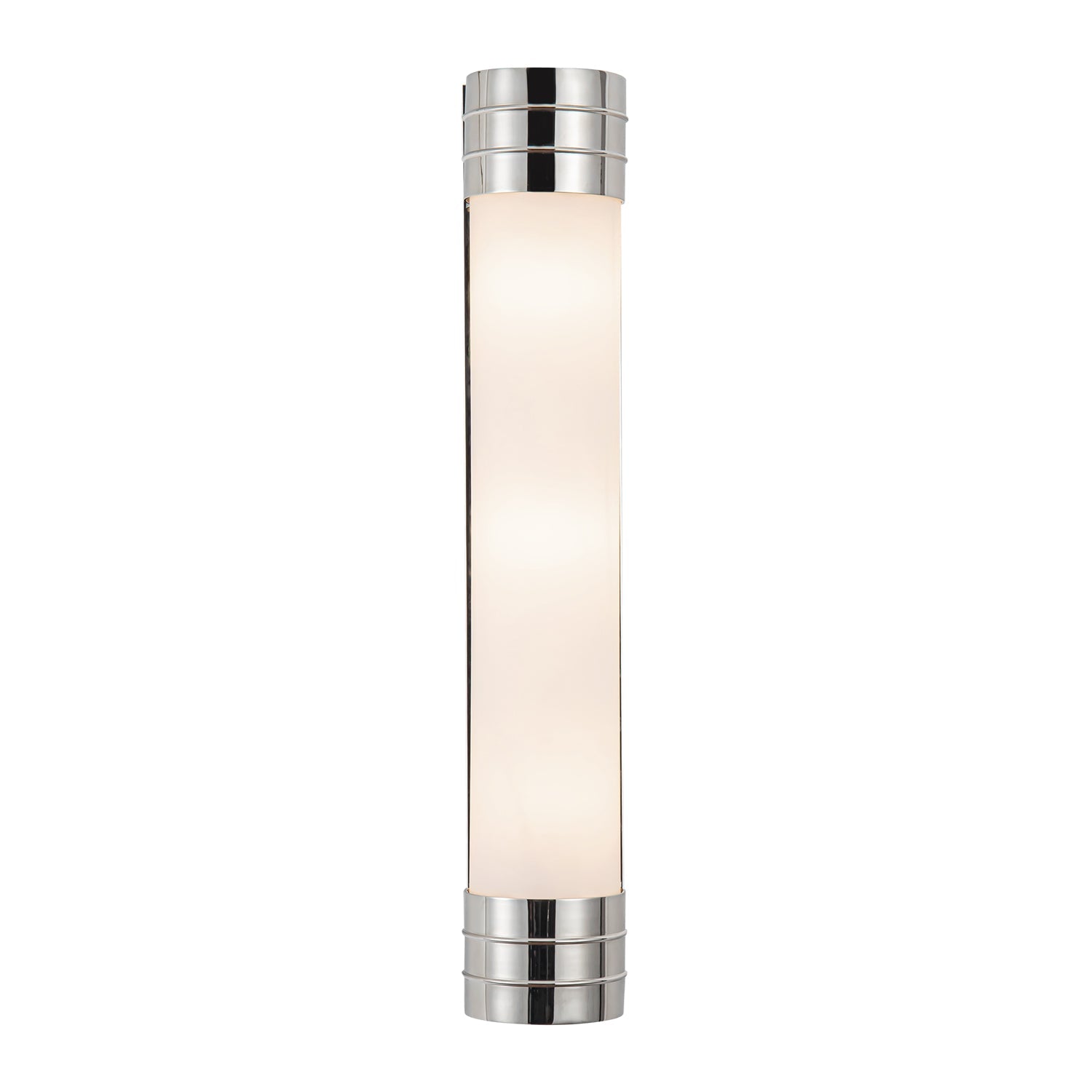 Alora Willard polished nickel vanity light WV348224PNOP