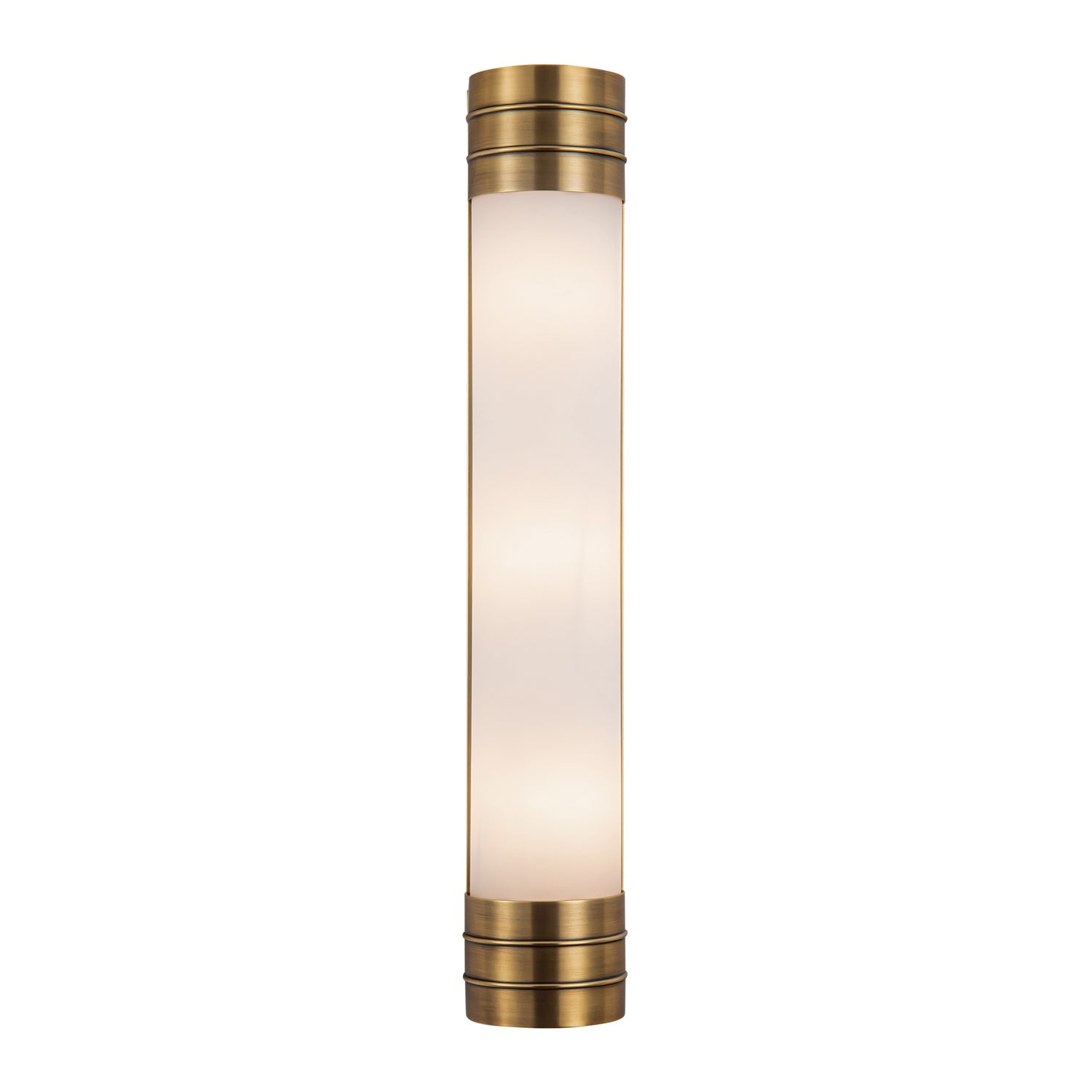 Alora Willard vintage brass vanity light WV348224VBOP